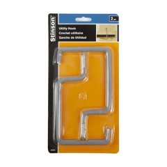 SCREW-IN UTILITY HOOKS 2PK