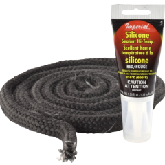 BLACK GASKET ROPE KIT 5/8IN