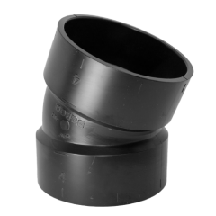 ABS MALE ADAPTER 4IN X 22-1/2 DEG