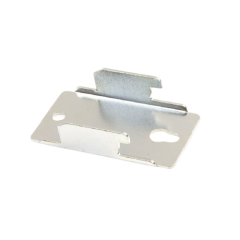 DOUBLE CURTAIN ROD BRACKETS WHITE