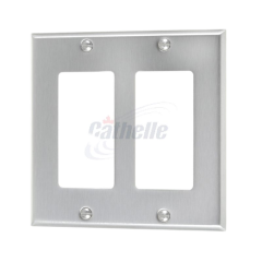2 GANG DECORA PLATE
