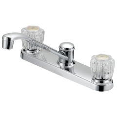 KITCHEN FAUCET 2-HANDLE CHROME