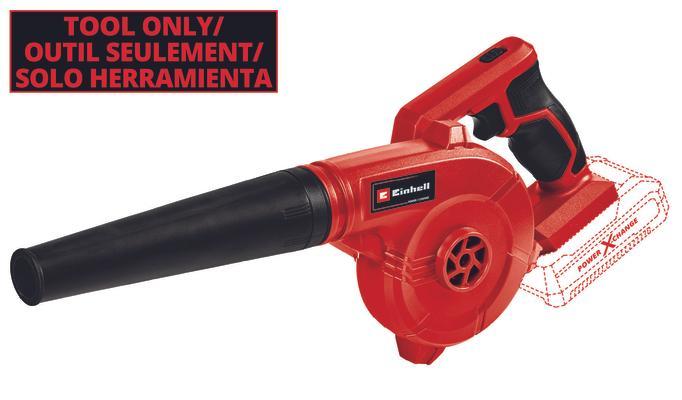 EINHELL - 18V CORDLESS COMPACT BLOWER