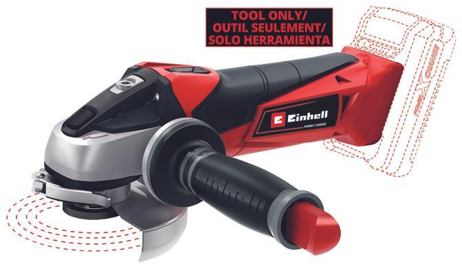 EINHELL - 18V 4-1/2IN CORDLESS ANGLE GRINDER