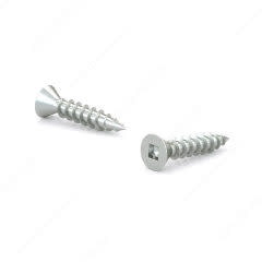 WOOD SCREW, FLAT HEAD  #6 1-1/2IN, 500PK