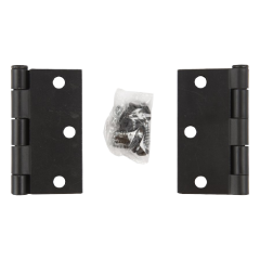 TOUGH GUARD SQUARE CORNER DOOR HINGE 3 X 3 STEEL 2PC #4