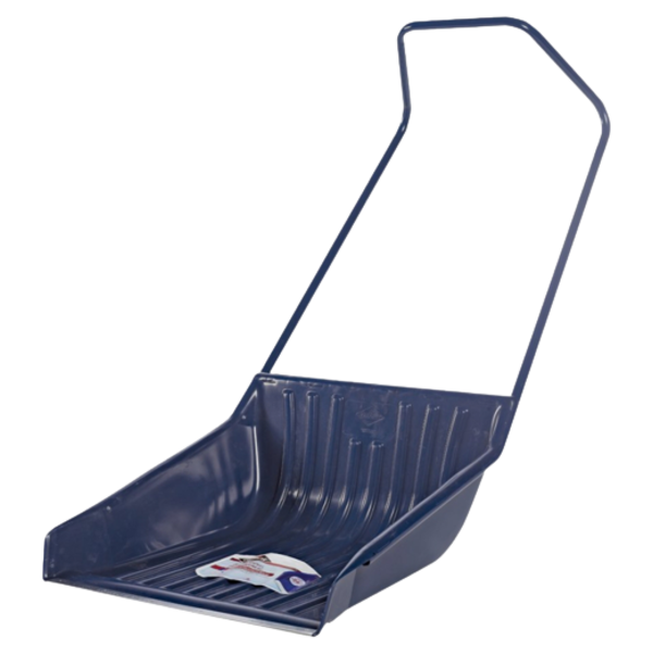 SLEIGH SHOVEL BLUE 27-1/2" BLADE 61" HANDLE