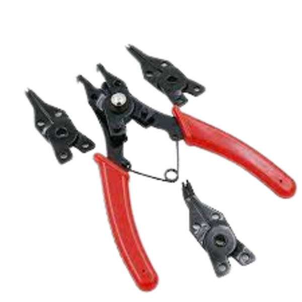 SNAP RING PLIER SET WITH 4 TIPS