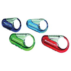 MASTER LOCK COMBINATION BACKPACK LOCK SET