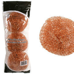 WIRE SCRUBBERS 3 PCS