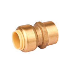 PEX/COPPER PUSHFIT 1/2IN X 1/2IN FEMALE CONN. FNPT STRAIGHT
