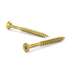 #8 ALL PURPOSE YELLOW ZINC SCREW