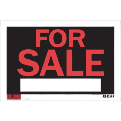 SIGN - FOR SALE 8x12IN