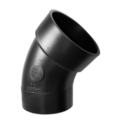 ABS 4IN 45 DEG SHORT STREET ELBOW