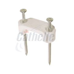 PLASTIC NAILING STAPLES-15/PK
