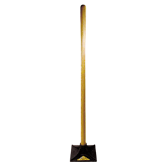 TAMPER 10IN X 10IN W/WOOD HANDLE