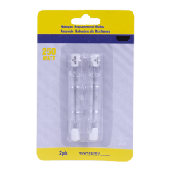 HALOGEN BULBS 250W 2 PCS